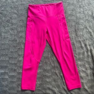 ZYIA: Party Pink Light n Tight Capris